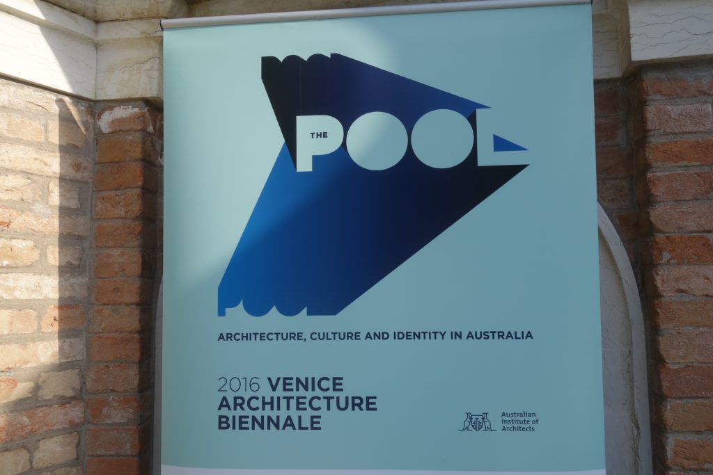 The pool signage