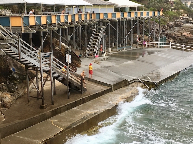 Wylie's Baths Coogee, photo Therese Spruhan, 26 January 2017