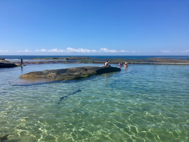 North Curl Curl Rock Pool, photo Therese Spruhan, March 2017
