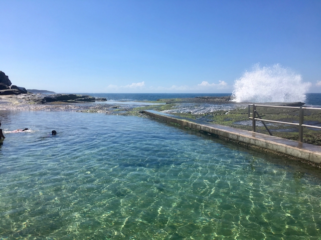 North Curl Curl Rock Pool, photo Therese Spruhan, March 2017