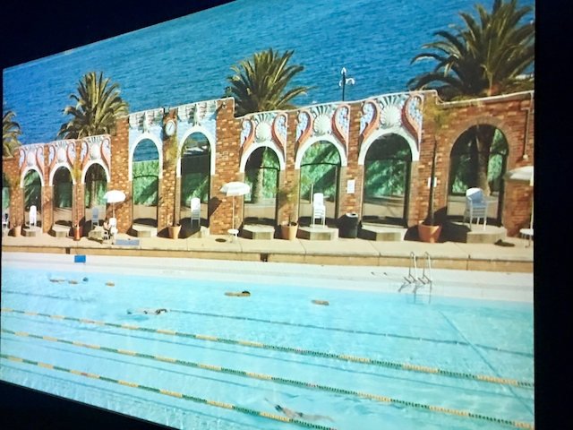 North Sydney Pool, photo from The Pool exhibition film, NGV Melbourne