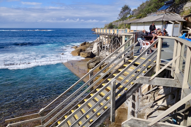 Winter at Wylie's Baths Coogee, photo Therese Spruhan, August 2014