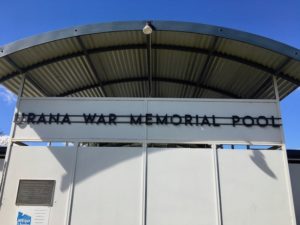 Urana War Memorial Pool, south-west NSW, photo Therese Spruhan, Sept 2017