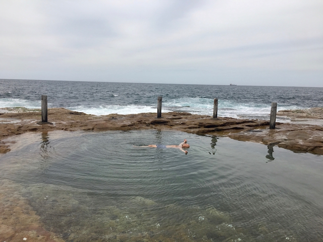 Ivo Rowe Rock Pool, South Coogee, photo Therese Spruhan, 8 October 2017