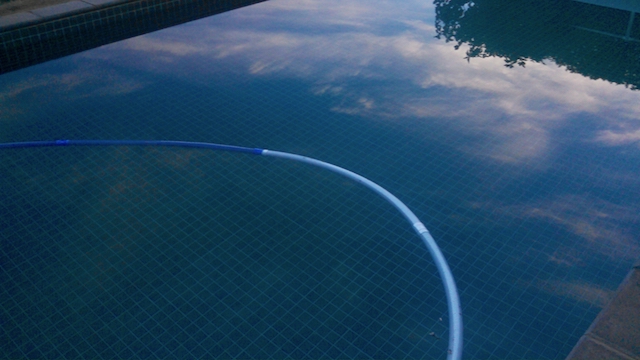 The pool at Bilagal, near Wagga Wagga, photo Therese Spruhan