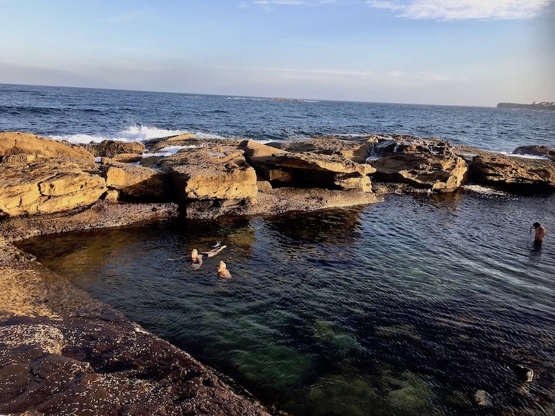 Giles Baths Coogee, photo taken Jan 2019 by Therese Spruhan