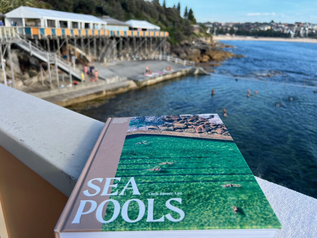 Sea Pools at Wylie's Baths, one of 66 ocean pools featured in the book.